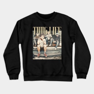 VINTAGE THUG LIFE GOLDEN GIRLS PUNK Crewneck Sweatshirt